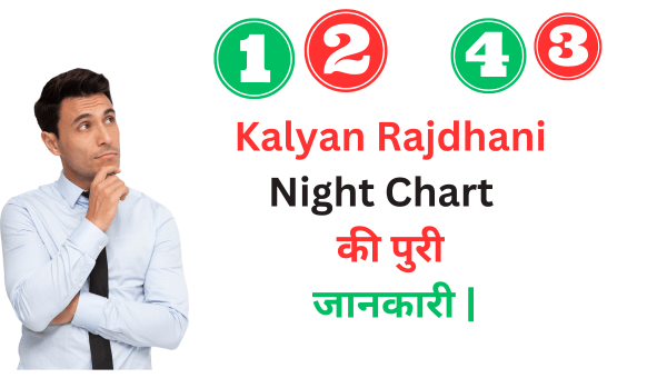 कल्याण राजधानी नाइट चार्ट (Kalyan Rajdhani Night Chart ) क्या है
